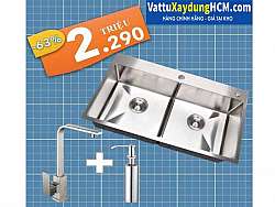 bo-combo-khuyen-mai-chau-rua-chen-inox-304-duc-lien-khoi-k8245