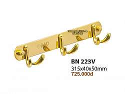 moc-treo-quan-ao-3-chau-inox-ma-vang-bn-223v