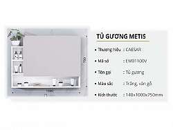 tu-guong-nhua-pvc-cao-cap-caesar-em01100v