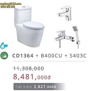 combo-bon-cau-1-khoi-caesar-cd1364-b400cu-s403c