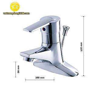 voi-chau-lavabo-nong-lanh-caesar-b372c