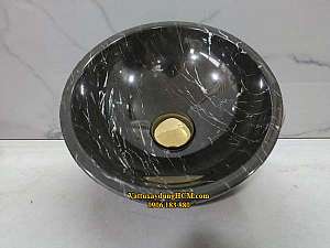 chau-lavabo-da-tu-nhien-mau-den-loai-nho-size-28cm