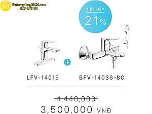 combo-sen-tam-nong-lanh-inax-bfv-1403s-8c-lfv-1401s