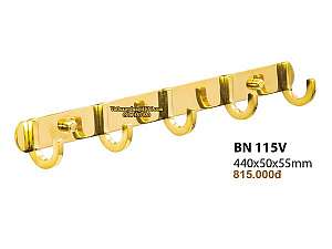 moc-treo-quan-ao-gan-tuong-inox-ma-vang-bn-115v