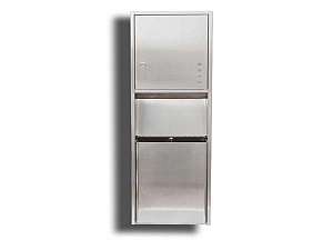 thung-dung-giay-am-tuong-ket-hop-thung-rac-atmor-td-8336s