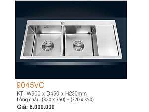 chau-rua-chen-inox-duc-sus304-2-hoc-1-ban-erowin-9045vc