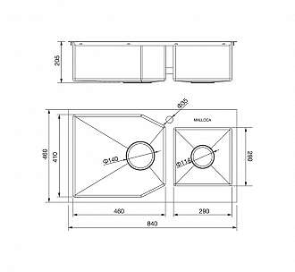 chau-rua-chen-ban-thu-cong-malloca-ms-601a
