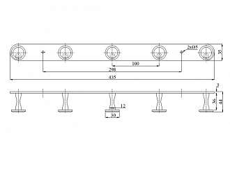 moc-inox-treo-quan-ao-gan-tuong-bn-2150