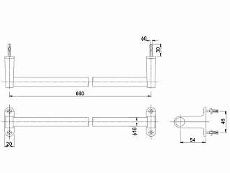 thanh-vat-khan-phong-tam-660mm-toto-ts113a2v2