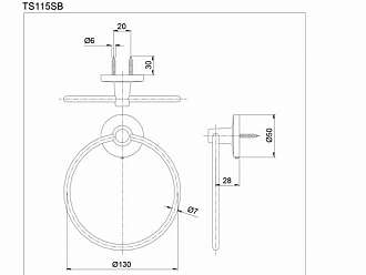 vong-treo-khan-tam-toto-ts115sb