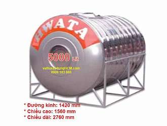 bon-nuoc-inox-hwata-5000l-ngang-gia-re