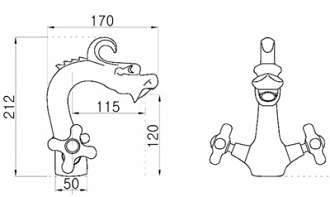 voi-lavabo-nong-lanh-hinh-dau-rong-kanly-gcv10