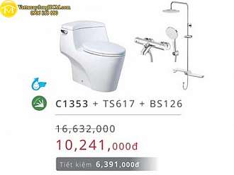 combo-bon-cau-1-khoi-cao-cap-caesar-c1353-ts617-bs126