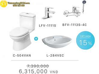 bo-combo-ban-cau-inax-c-504van-l-284v-lfv-1111s-bfv-1113s-4c