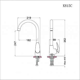 voi-rua-bat-nong-lanh-gan-chau-caesar-k815c