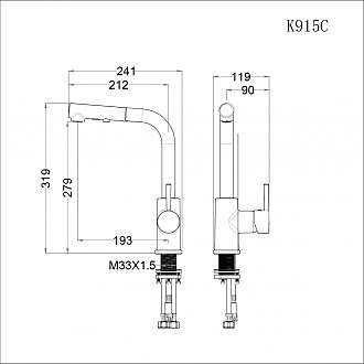 voi-bep-nong-lanh-day-rut-caesar-k915c
