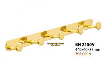 moc-treo-quan-ao-5-moc-inox-ma-vang-bn-2150v