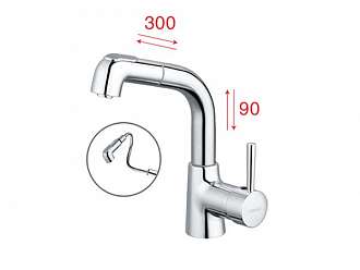 voi-lavabo-nong-lanh-day-rut-caesar-b900cu