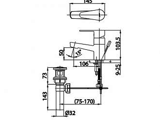 voi-lavabo-nong-lanh-than-thap-xa-ty-cotto-ct2174ae