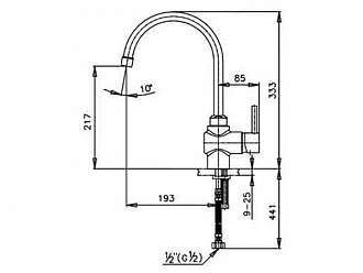voi-chau-rua-chen-nong-lanh-cotto-ct289a