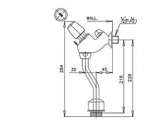 van-nhan-xa-tieu-nam-cotto-ct474n-s-hm-45mm