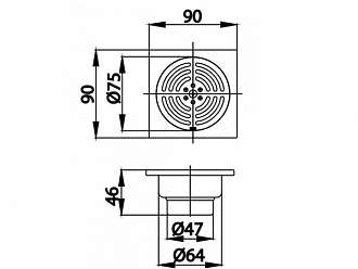 pheu-thoat-nuoc-san-loai-nho-cotto-ct646z1-hm