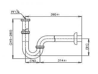 ong-thai-p-trap-390mm-cotto-ct683ax-hm