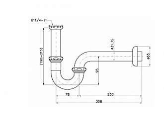 ong-thai-lavabo-308mm-chu-p-toto-tvlf403