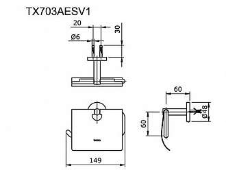 lo-giay-ve-sinh-cao-cap-toto-tx703aesv1