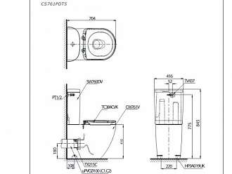 bon-cau-2-khoi-thoat-ngang-toto-cs761pdt5