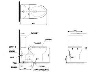 bon-cau-2-khoi-toto-cs325drt8-nap-mong-tc600vs