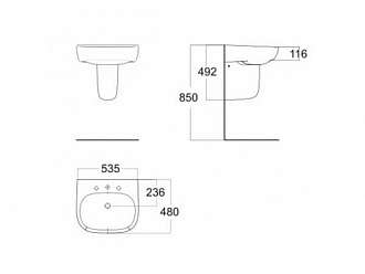 bon-rua-mat-treo-tuong-chan-ngan-american-standard-0955-wt-0755-wt