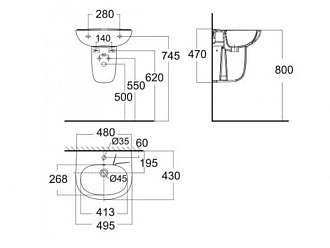 chau-rua-mat-lavabo-chan-ngan-american-standard-vf-0947-vf-0741