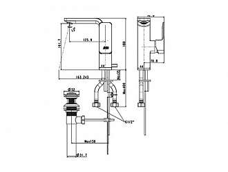 voi-lavabo-nong-lanh-vuong-cao-cap-american-standard-wf-1305