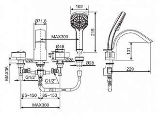 bo-voi-nong-lanh-4-lo-gan-bon-tam-nam-american-standard-wf-6800