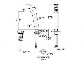 voi-chau-lavabo-nong-lanh-than-cao-american-standard-wf-0303